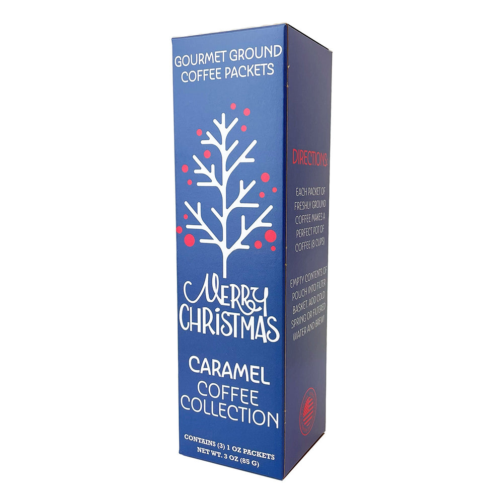 Christmas 3 Count Caramel Coffee Collection