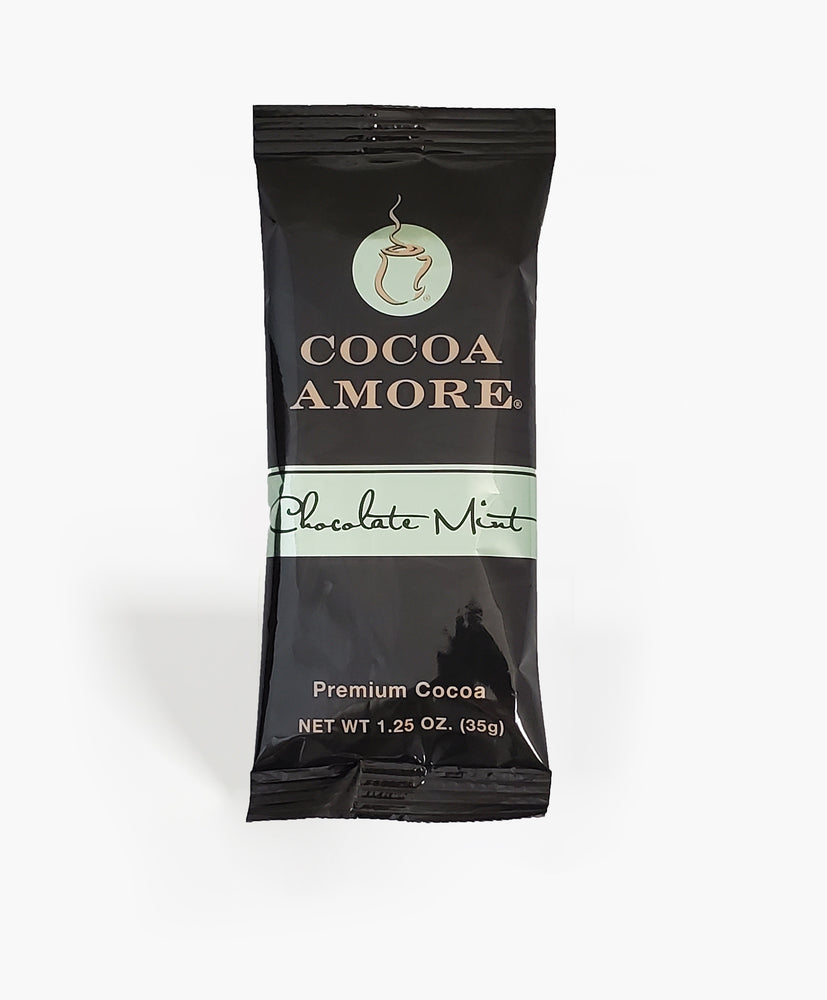 Chocolate Mint Gourmet Cocoa Mix - 12 Packets