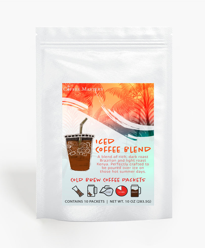 Iced Coffee Blend Cold Brew Packets