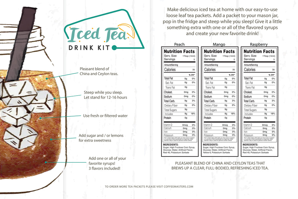 Loose Leaf Tea Cold Brew Gift Box