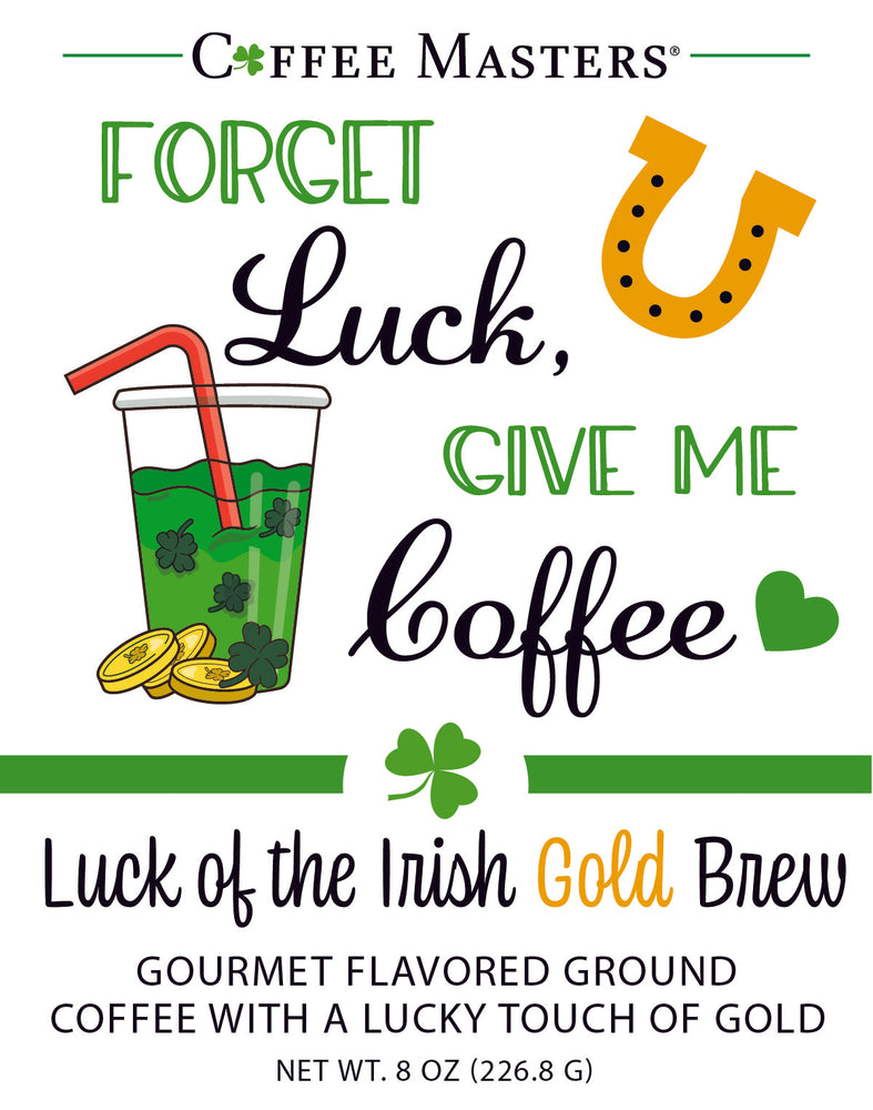 Luck of the Irish Gold Brew- 8oz. St. Patrick's Day Bag
