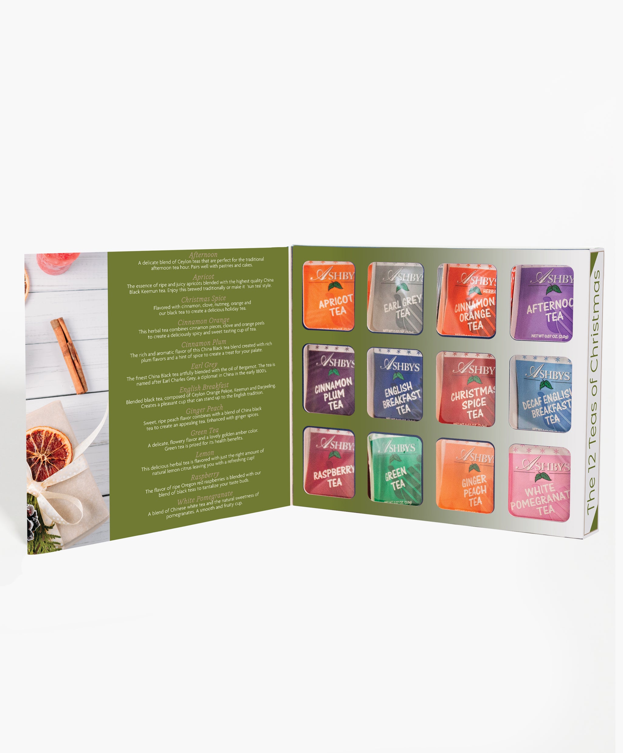The 12 Teas Of Christmas by Ashbys Coffee Masters Shop