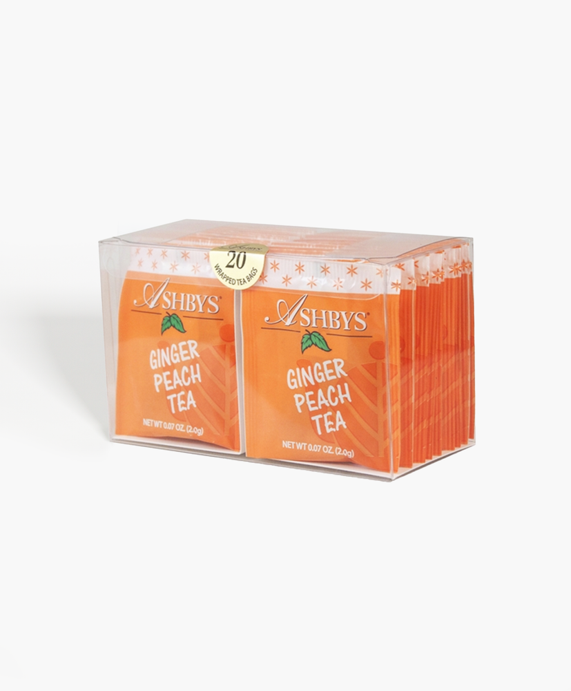 Ginger Peach Tea Bags
