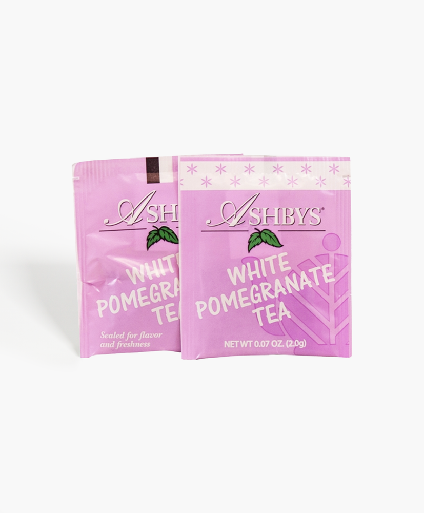 White Pomegranate Tea Bags