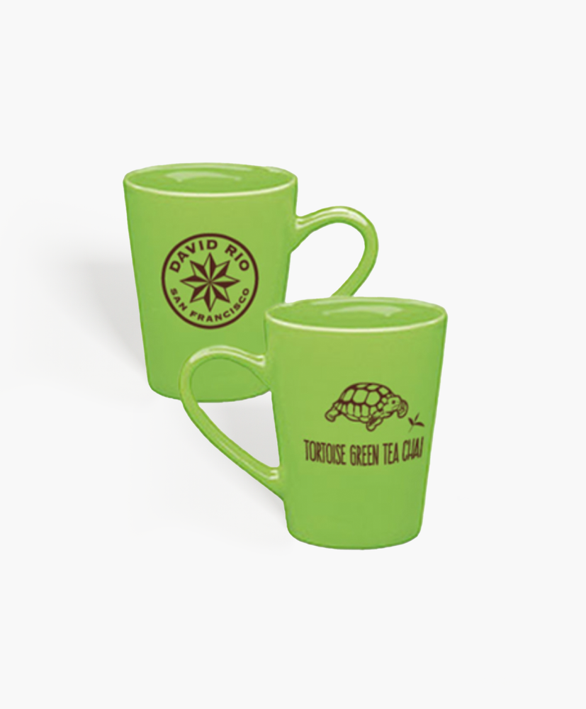 David Rio Tortoise Green Mug - Green
