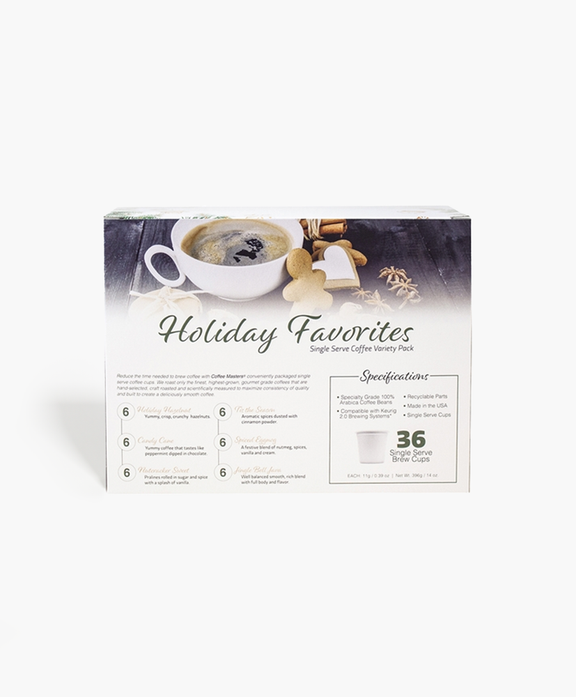 Single Serve Coffee Favorites - Holiday 36ct
